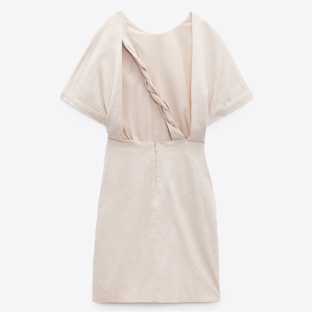 Backless short dress